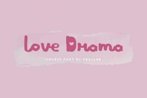 Love-Drama-Font