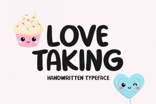 Love-Taking-Font