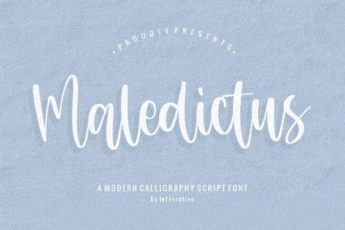 Maledictus-Font