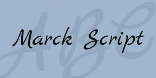Marck-Script-Font-1