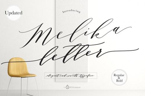 Melika-Letter-Font-1