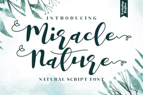Miracle-Nature-Font
