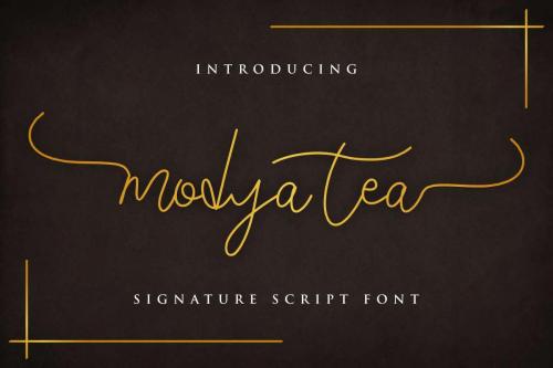 Modya-Tea-Signature-Font-1