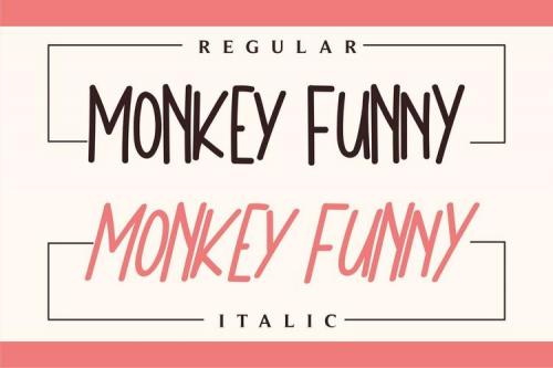 Monkey-Funny-Font-1