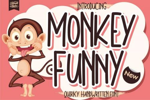 Monkey-Funny-Font
