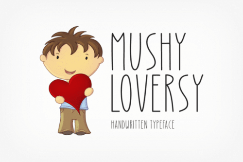 Mushy-Loversy-Font