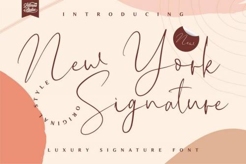 New-York-Signature-Font