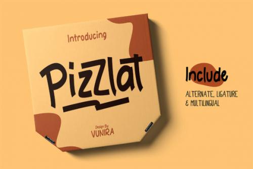 Pizzlat-Font