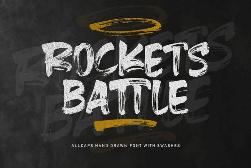 Rockets-Battle-Font