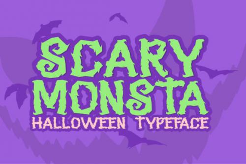 Scary-Monsta-Font