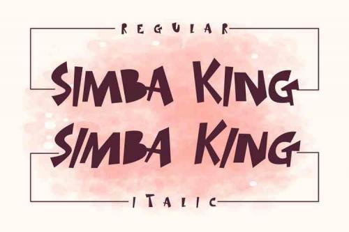 Simba-King-Font-1
