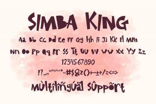 Simba-King-Font-2