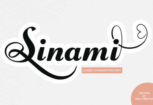 Sinami-Font