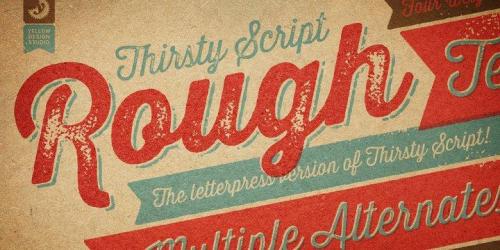 Thirsty-Rough-Font-1