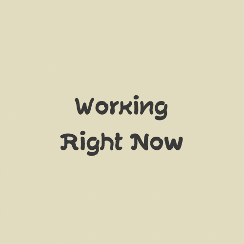 Working-Right-Now-Font