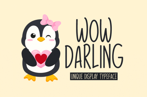 Wow-Darling-Font