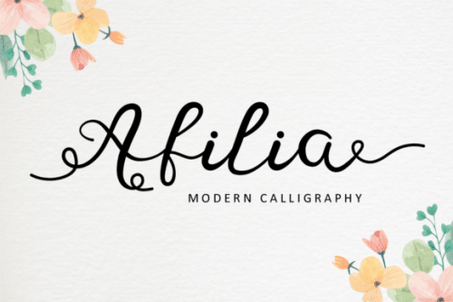 Afilia-Modern-Calligraphy-Font-1