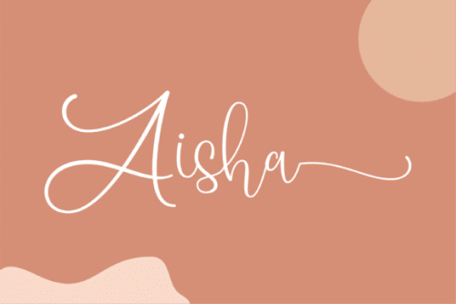 Aisha-Calligraphy-Script-Font-1