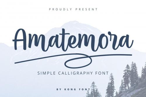 Amatemora-Handwritten-Script-Font-1