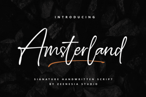 Amsterland-Font-1