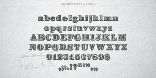 Archive-Garfield-Font-3