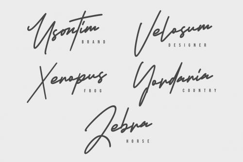 Armstrong-Signature-Script-Font-7