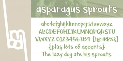 Asparagus-Sprouts-Font-1
