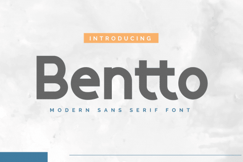 Bentto-Font