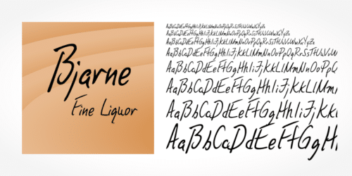 Bjarne-Handwriting-Font-4