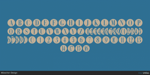 Bullet-Numbers-Font-1