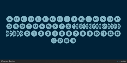 Bullet-Numbers-Font-3