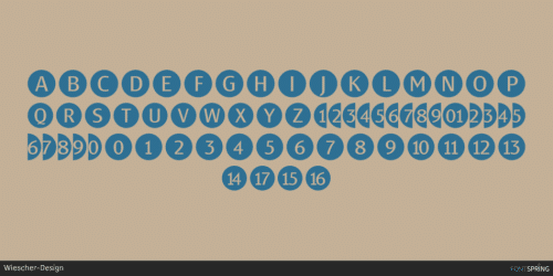 Bullet-Numbers-Font-7