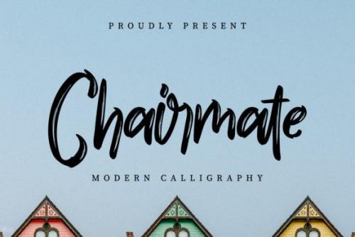 Chairmate-Brush-Calligraphy-Font-1