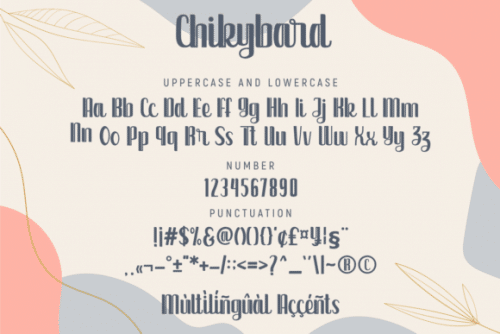Chikybard-Font-5