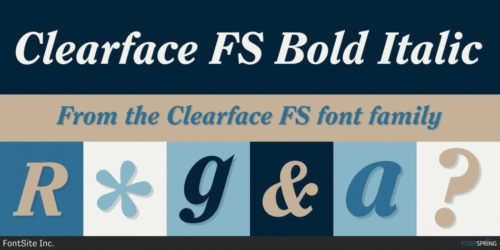 Clearface-FS-Font-6