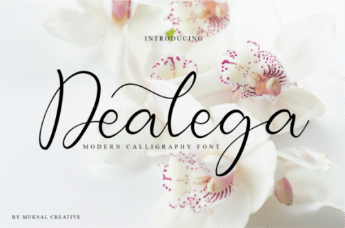 Dealega-Calligraphy-Font-1