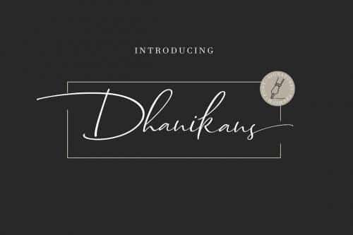 Dhanikans-Signature-Font-2