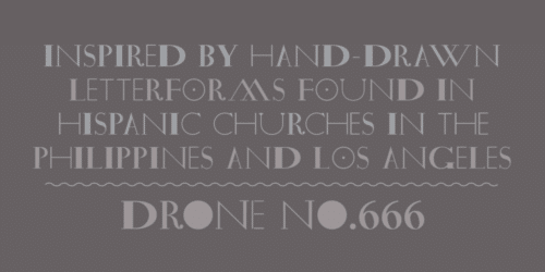 Drone-Font-1