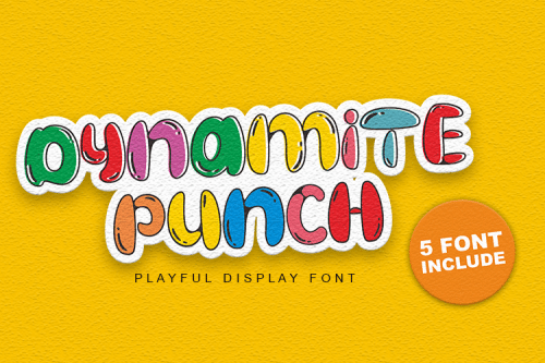 Dynamite-Punch-Font