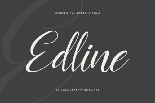 Edline-Modern-Calligraphy-Script-Font-2
