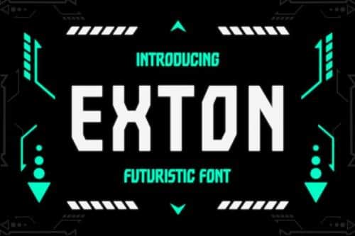 Exton-Font