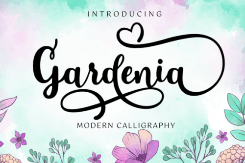 Gardenia-Modern-Calligraphy-Font-1