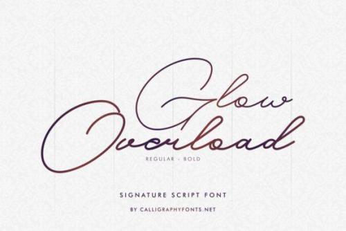 Glow-Overload-Font-2