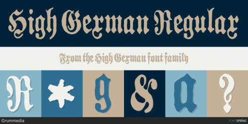 High-German-Font