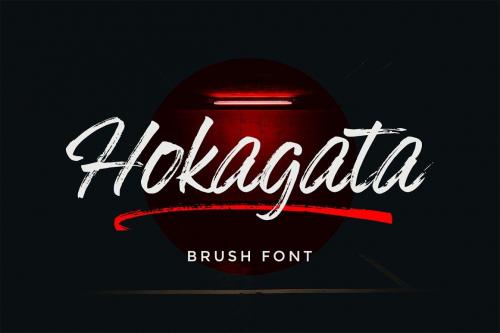 Hokagata-Brush-Script-Font-1