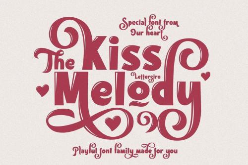 Kiss-Melody-Font-13