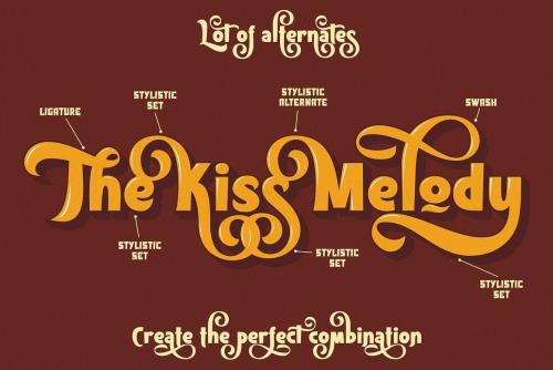 Kiss-Melody-Font-2