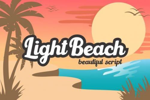 Light-Beach-Bold-Script-Font-1