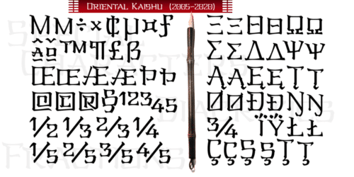 Oriental-Kaishu-Font-4