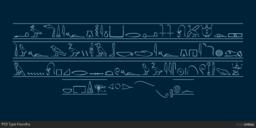 P22-Hieroglyphic-Font-1